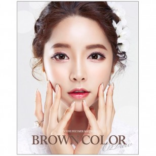 【矽水凝膠】O2 View Care Brown(年拋)